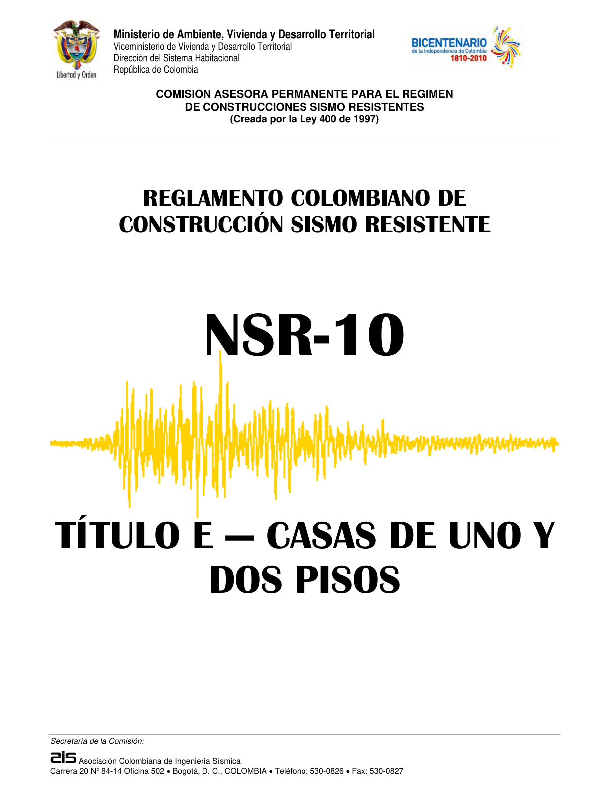 Título E NSR-10